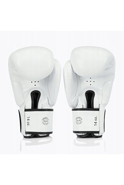Fairtex Mănuși de box albe de 14 oz pentru box amator