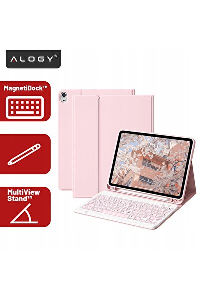 NO BRAND Husă de protecție + Tastatură Bluetooth pentru iPad Air 11 2024 - 20...