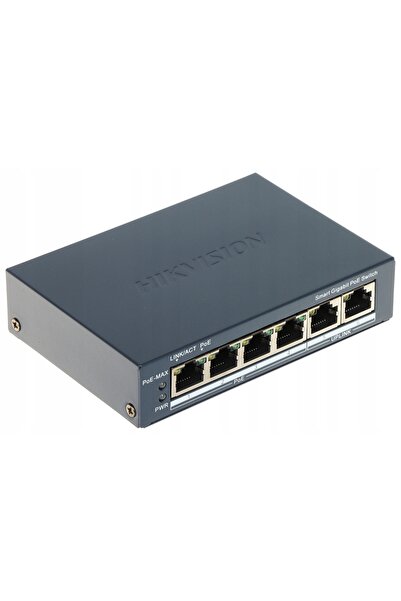 Hikvision SWITCH POE DS-3E1506P-EI 4 PORTURI