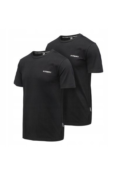 NO BRAND Tricou bărbătesc cu mânecă scurtă ARVIN II Pachet de 2 L