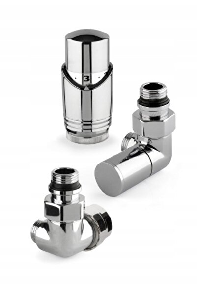 NO BRAND Set termostatic axial stânga, cromat, PEX