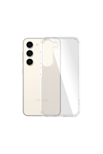 CARE by PanzerGlass® Husă pentru Galaxy S23, PanzerGlass ClearCase, antibacte...