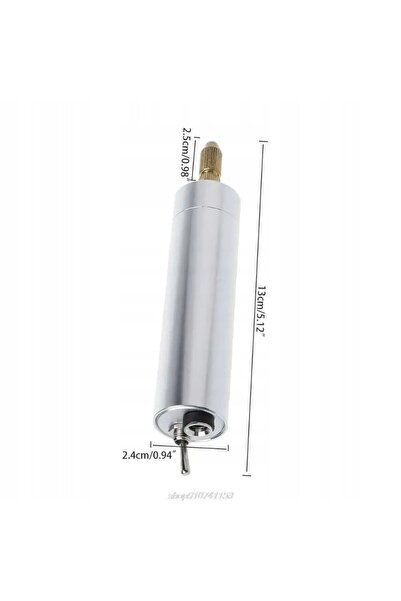 NO BRAND Mini-bormașină electrică USB din aluminiu, 5V CC
