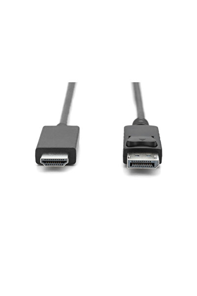 Digitus Cablu adaptor DisplayPort 1.2 4K 60Hz UHD Tip DP/HDMI A M/M Negru