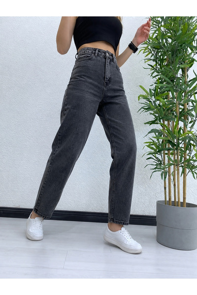 sion jeans Julia Milano Mom Jeans Purtare zilnică Confortabil și relaxant Pan...