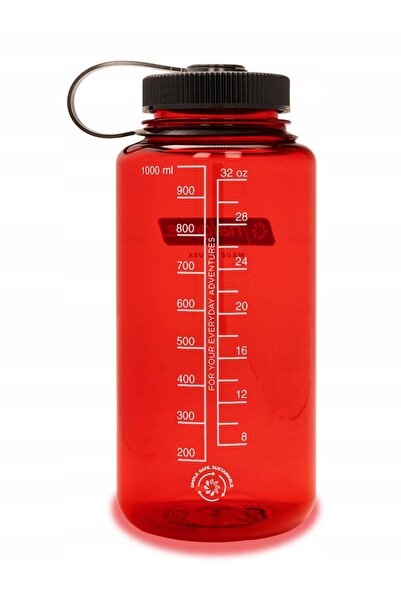 NALGENE Sticlă 1000 ml roșie