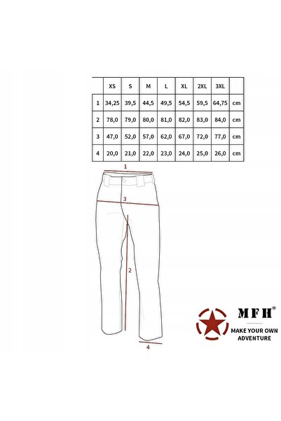 NO BRAND Pantaloni US BDU woodland, MFH, tactici, întăriți, ajustabili XL