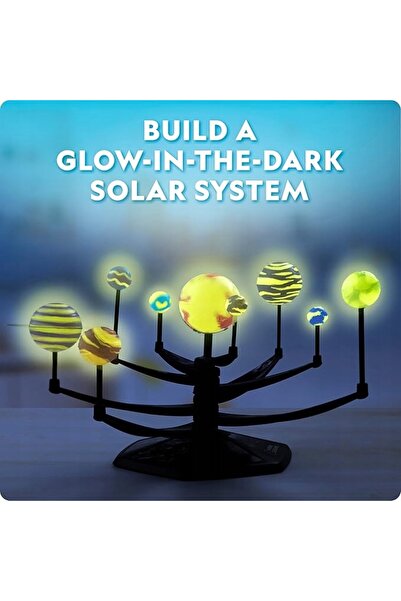 ELBRUS Jucărie creativă Sistem Solar fosforescent