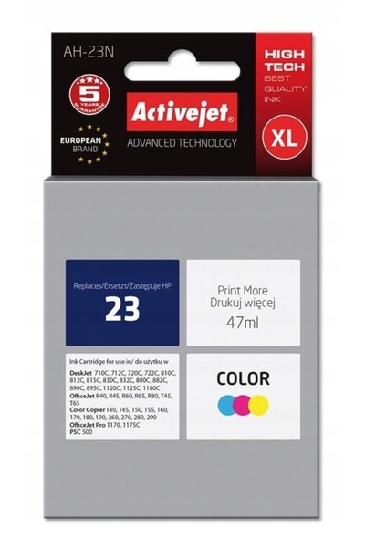 ActiveJet Cerneală pentru HP AH-23N tricoloră