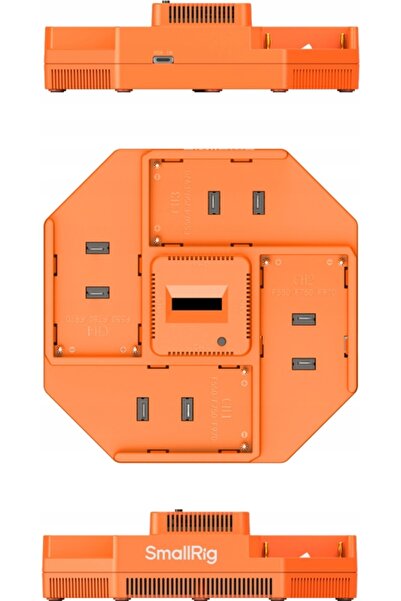 SmallRig 4837 Încărcător cu 4 canale pentru baterii Sony NP-F