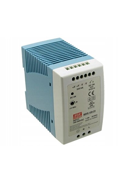NO BRAND Sursă de alimentare MDR-100-24 100W 24V 4A pentru șină DIN