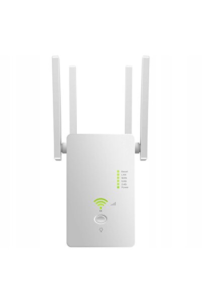 Koanni Repetor WIFI Amplificator de Semnal Dual Band 2.4Ghz/5Ghz 1200Mb/s