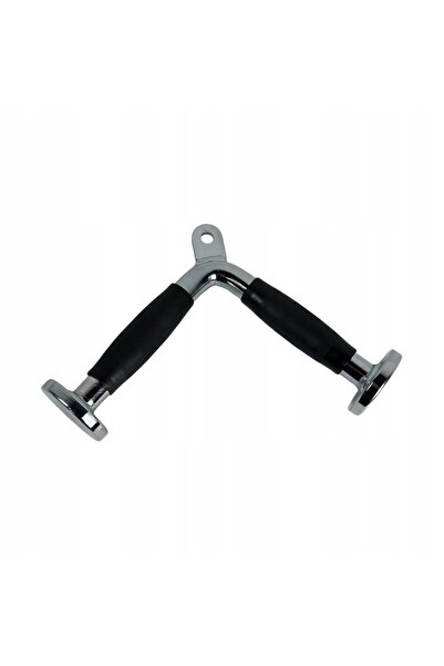 inSPORTline ADATRIVOR 36CM Mâner tip V din oțel pentru triceps, pentru tracți...