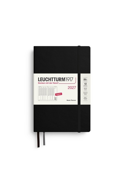 NO BRAND AGENDĂ SĂPTĂMÂNALĂ VERTICALĂ FORMAT B6, planificator 2027 Leuchtturm...