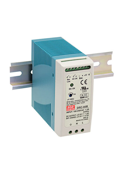 NO BRAND Sursă de alimentare drc-60a 60W 13.8V 4.3A, 13.8V 1.5A pentru șină DIN