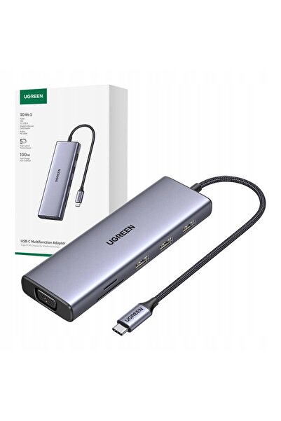 Ugreen HUB USB-C - 3x USB-A 3.0