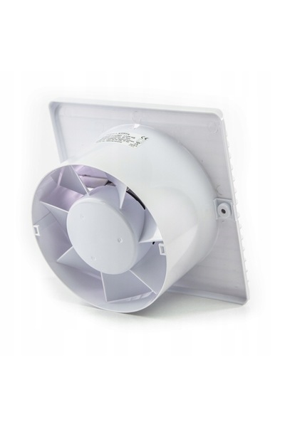 airRoxy Ventilator de baie silențios, montat pe perete, pentru casă, FI 125, ...