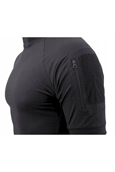NO BRAND Tricou militar pentru bărbați DUTY TEXAR S, negru