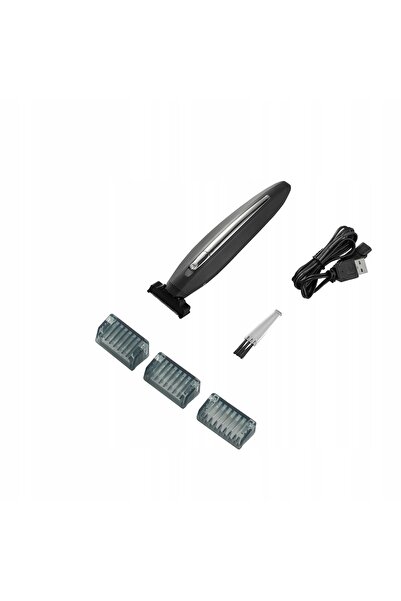 adler Trimmer de barbă și mustăți, 3 lungimi, de precizie, reîncărcabil prin USB