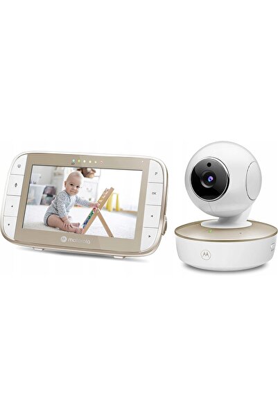 Motorola Monitor electronic pentru bebeluși VM50G, monitor video de 5 inch, c...