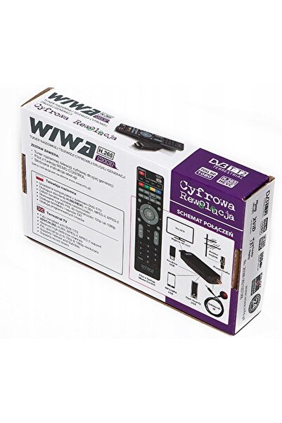 wiwa DECODOR TUNER PENTRU TV TERESTRIANĂ DVB-T2 H.265 FULL HD MINI STICK KIT ...