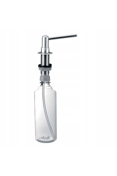 McAlpine Dozator de detergent de vase pentru chiuvetă, cromat, rezistent.