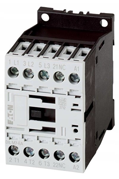 Eaton DILM7-01-EA 3KW Bobină de contactor 24V CC 7A 3P 1NC 190028