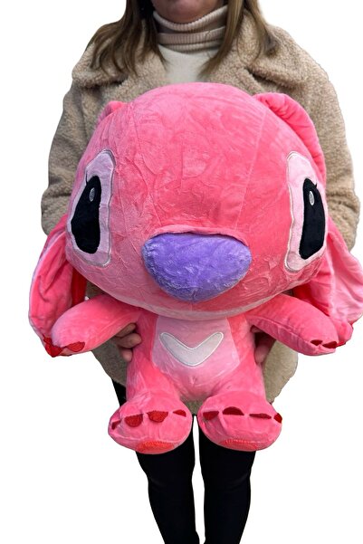 OEM Stitch Angel Plus roz 43 cm moale