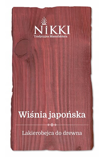 NO BRAND Lac pentru Lemn 3 în 1 Extra Lazura Cireș Japonez Satin 1L Protectiv