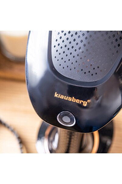 Klausberg Aparat de călcat cu aburi 1500 W, vertical, pentru haine și țesături