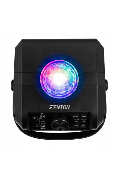 NO BRAND Boxă karaoke Bluetooth cu emisferă LED și două microfoane, pentru copii