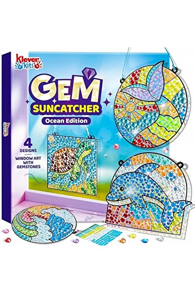 NO BRAND Kit de pictură cu diamante, 4 piese, Elefant Pictor, pentru copii