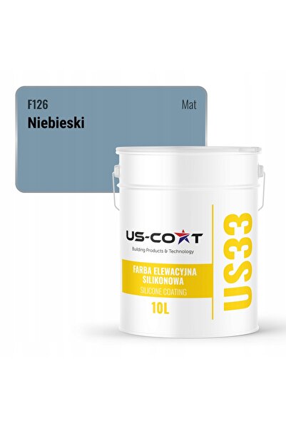 NO BRAND DECONTAMINANT VOPSELE SILICON FACADĂ ALBASTRU F126 UV 10L PRODUCĂTOR...