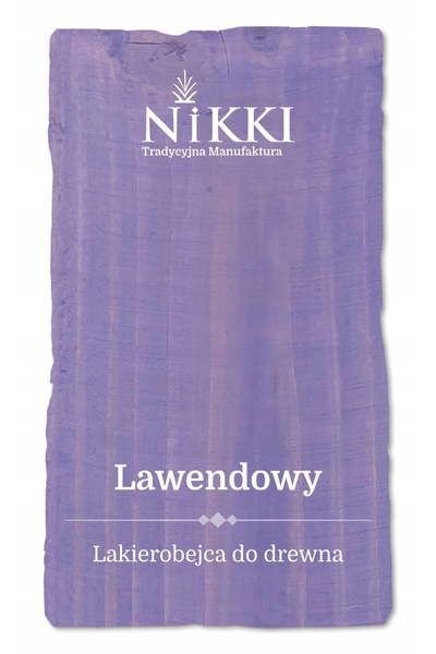 NO BRAND Lac pentru lemn 3W1 Extra Lazura Culoare Lavandă Satin 1L Protectiv