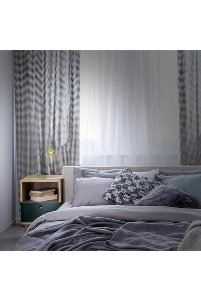 Briloner Lampă de masă/noptieră LED, fără fir, cu control tactil, pentru citit