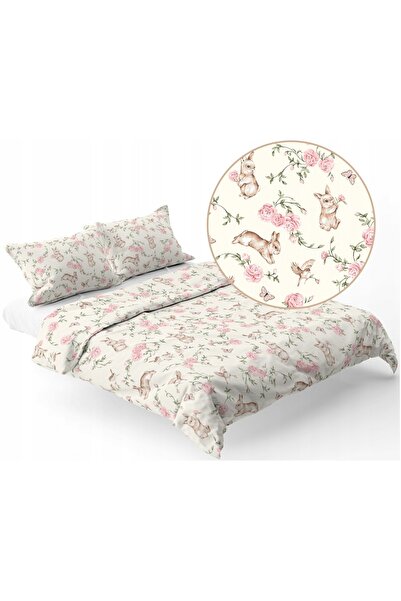 NO BRAND SET DE AȘTERNUTURI 160x200cm + 2 FEȚE DE PERNĂ 70x80cm BUMBAC 100% S...