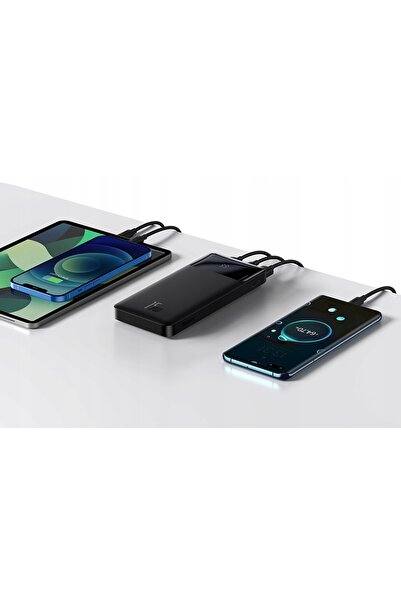 Baseus Bipow 10000mAh 2xUSB USB-C 15W negru