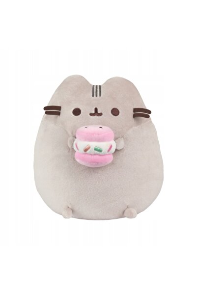 NO BRAND PUSHEEN MASCOTKA pisică 24 cm Sandwich cu înghețată, jucărie de pluș