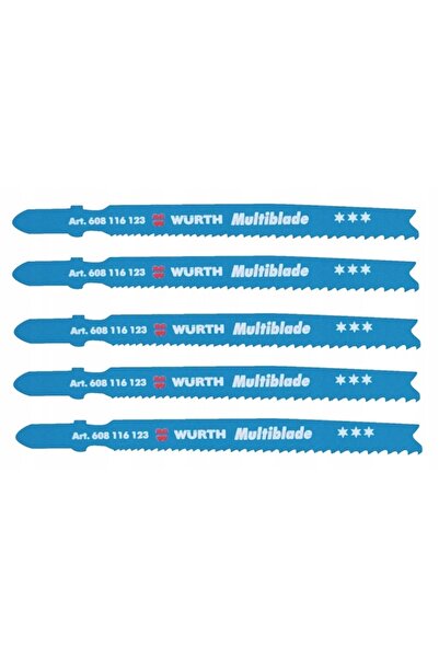 NO BRAND WURTH Lamă de ferăstrău pendular pentru metal, Multilamă, 5 bucăți 0...