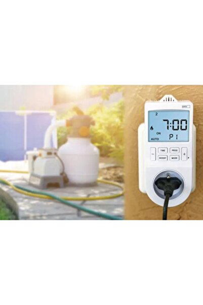 NO BRAND PRIZĂ TERMOSTATICĂ + TEMPORIZATOR SĂPTĂNIAL 2 în 1 16A 3680W EMOS P5...
