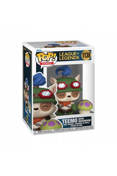 Funko POP GAMES FIGURKA League of Legends Teemo cu Ciupercă 1138