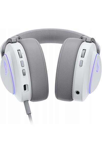 ASUS ROG Delta II Alb Căști de gaming wireless 50mm