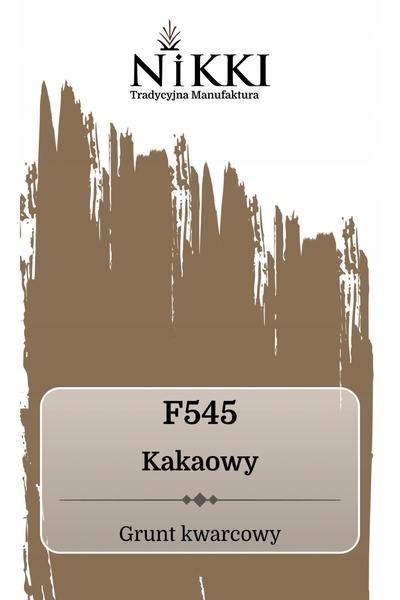 NO BRAND Cuarț Grunt pentru silicon, ipsos culoare cacao F545 15KG