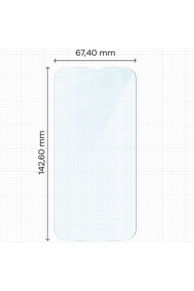 NO BRAND Sticlă de ecran + sticlă de cameră Bizon pentru iPhone 16e, lentilă ...