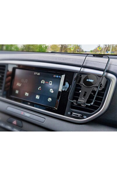 NO BRAND Suport încărcător auto wireless cu inducție 15W pentru grila de vent...