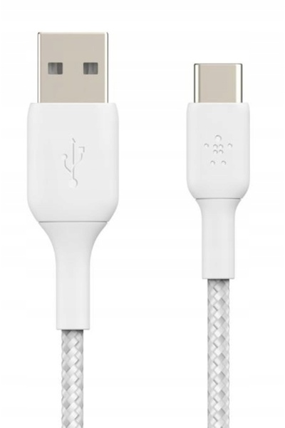 NO BRAND Belkin - Cablu Boost Charge USB-C la USB-A, 3m, împletit din nailon,...