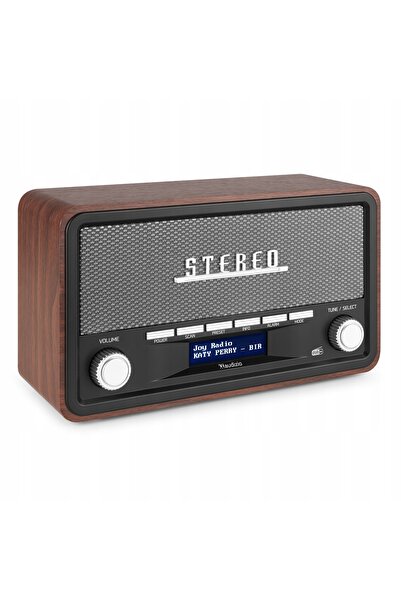 NO BRAND Radio stereo portabil cu ceas cu alarmă DAB+ FM- 50W