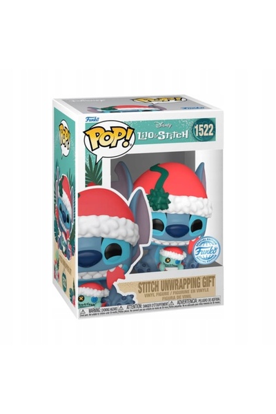 Funko Pop Figurină Disney Lilo și Stitch Stitch cu cadou de Crăciun 1522