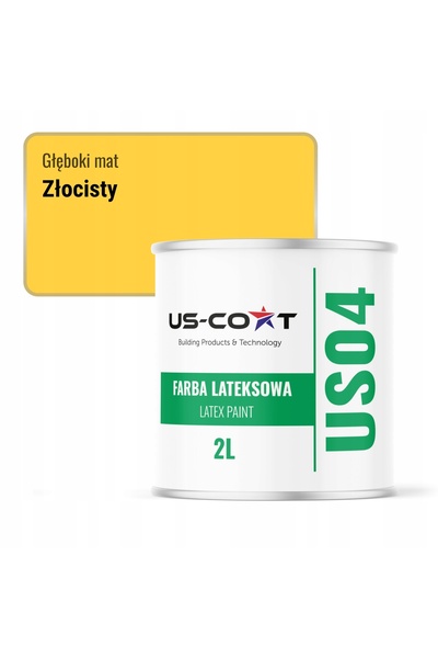 NO BRAND Vopsea latex pentru pereți, lucioasă, auriu, H7064, 2L, mat profund,...