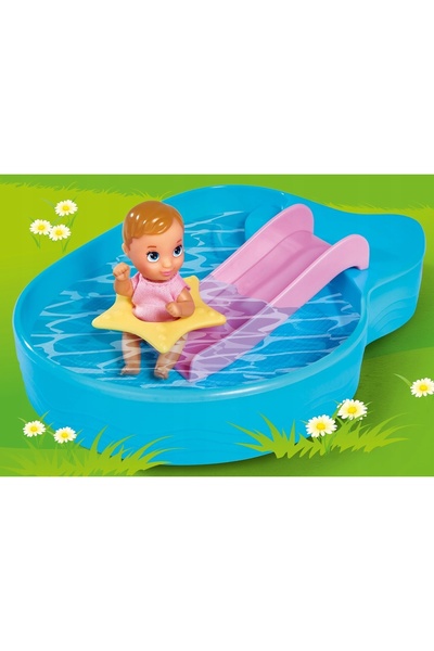 Simba LALKA STEFFI ÎN PISCINĂ + accesorii bobas 573-3422